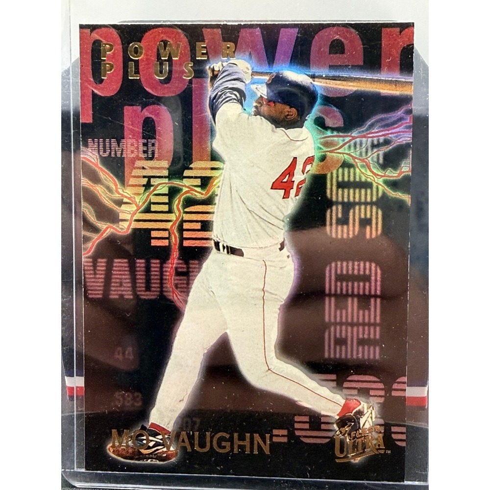 1997 Fleer Ultra Power Plus #11 Mo Vaughn Red Sox